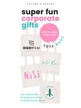 Custom Tote Bag - The Cotton and Canvas Co.