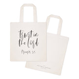 Trust in the Lord, Proverbs 3:5 Cotton Canvas Tote Bag - The Cotton and Canvas Co.