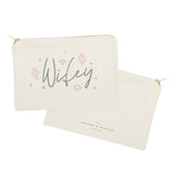 Gemstone Cotton Canvas Cosmetic Bag - The Cotton and Canvas Co.
