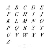 Personalized Monogram Wedding Favor Bags, 6-Pack - The Cotton and Canvas Co.