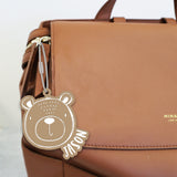 Personalized Name Bear Bag Tag