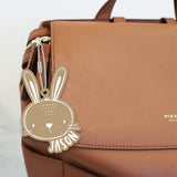 Personalized Name Bunny Acrylic Bag Tag