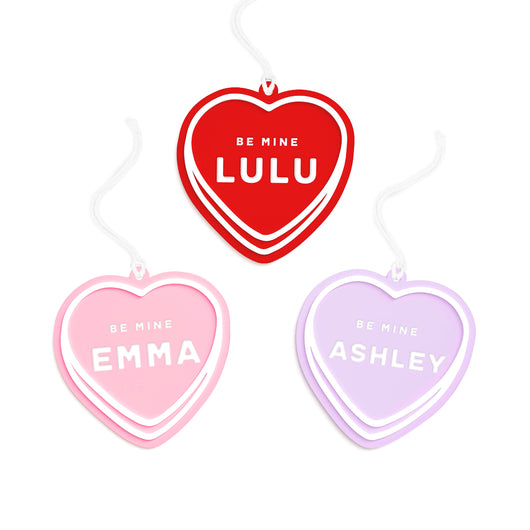Personalized Name Be Mine Valentine's Day Tag