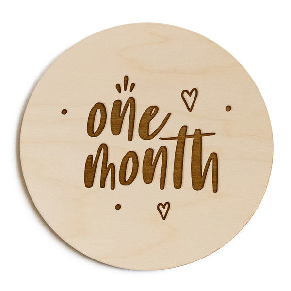 The Cotton and Canvas Co. Birth Milestone Card