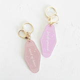 Maid Of Honor Retro Motel Keychain