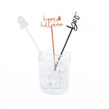 Classic Halloween Party Drink Stirrers, Pack of 12