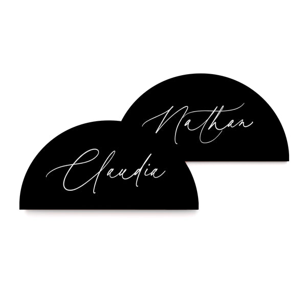 The Cotton & Canvas Co. Personalized Name Acrylic Arch Place Card