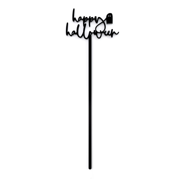 The Cotton and Canvas Co. Happy Halloween Drink Stirrers, Set of 12