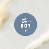 It's a Boy Acrylic Newborn Baby Boy Announcement