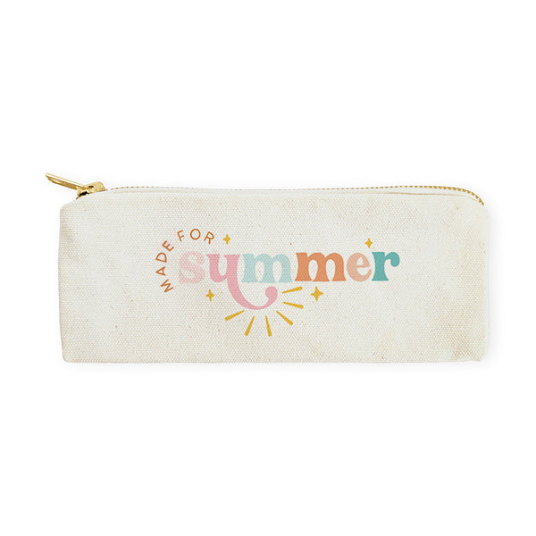 The Cotton and Canvas Co. Made For Summer Cotton Canvas Pencil Case