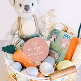 My First Easter Baby Balloon Milestone Card