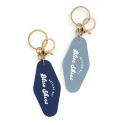Nothing But Blue Skies Retro Motel Keychain