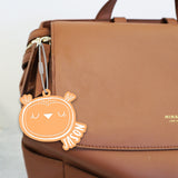Personalized Name Owl Acrylic Bag Tag