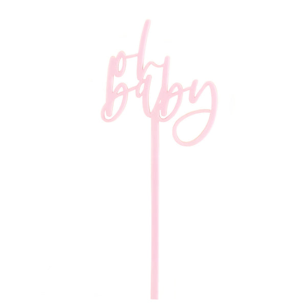 The Cotton and Canvas Co. Oh Baby Drink Stirrer, Set of 12