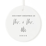 Our First Christmas as Mr. and Mr. Christmas Ornament