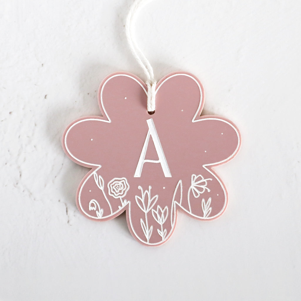Monogram Daisy Gift Tag – The Cotton & Canvas Co.