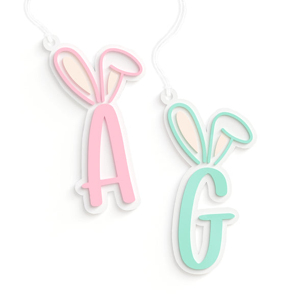 The Cotton & Canvas Co. Personalized Monogram Easter Basket Gift Tag