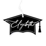 Personalized Name Graduation Cap Gift Tag