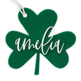 Personalized Name St. Patrick's Day Gift Basket Tag