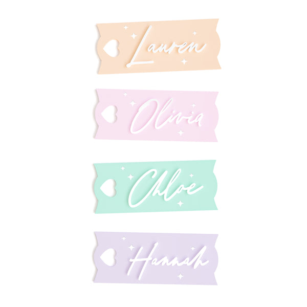 The Cotton & Canvas Co. Personalized Stanley Name Tag