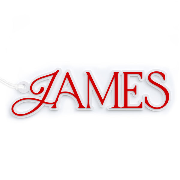 The Cotton & Canvas Co. Personalized Name Stocking Tag