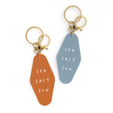 Sea Salt Sun Retro Motel Keychain