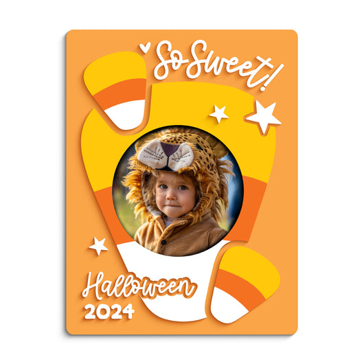 So Sweet! Halloween Fridge Photo Magnet Frame