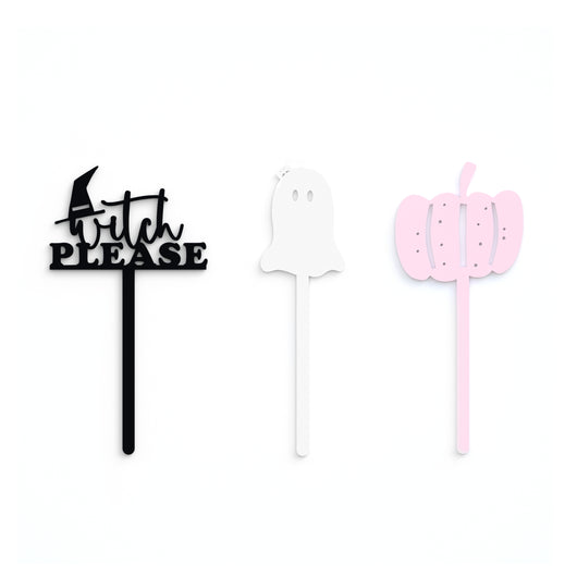 Whimsy Halloween Cupcake Toppers