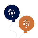 It's a Boy Acrylic Newborn Baby Boy Balloon Announcement