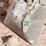 Actually I'm a Mermaid Retro Motel Keychain