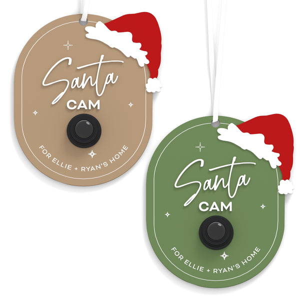 The Cotton and Canvas Co. Personalized Santa Cam Acrylic Christmas Ornament
