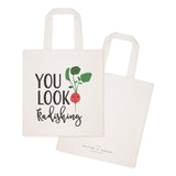 You Look Radishing Cotton Canvas Tote Bag - The Cotton and Canvas Co.