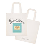Bun In The Oven Cotton Canvas Tote Bag - The Cotton and Canvas Co.
