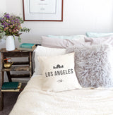 Los Angeles Pillow Cover - The Cotton and Canvas Co.