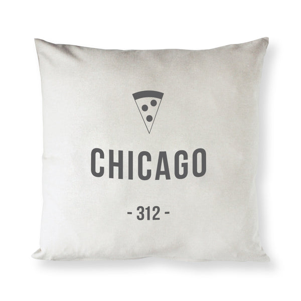 The Cotton and Canvas Co. Chicago Cotton Canvas Pillow Cover