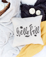 Hello Fall Pillow Cover - The Cotton and Canvas Co.