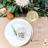 Thankful for You Thanksgiving Favor Bags, 6-Pack - The Cotton and Canvas Co.