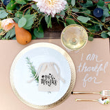 Give Thanks Thanksgiving Favor Bags, 6-Pack - The Cotton and Canvas Co.
