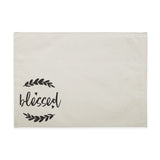 Blessed Cotton Canvas Place Mat - The Cotton and Canvas Co.