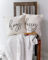Hugs and Kisses Pillow Cover, 2 Pack - The Cotton and Canvas Co.