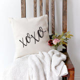 XOXO Pillow Cover - The Cotton and Canvas Co.