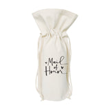 Maid of Honor Cotton Canvas Wine Bag - The Cotton and Canvas Co.