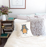 Personalized Bear Baby Pillow Cover - The Cotton and Canvas Co.