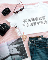 Wander Forever Women's Graphic Tee - The Cotton and Canvas Co.