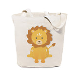 Lion Cotton Canvas Tote Bag - The Cotton and Canvas Co.