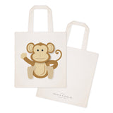 Monkey Cotton Canvas Tote Bag - The Cotton and Canvas Co.