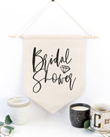 Bridal Shower Hanging Wall Banner - The Cotton and Canvas Co.