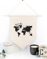 Travel Often Hanging Wall Banner - The Cotton and Canvas Co.