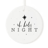 Oh Holy Night Christmas Ornament - The Cotton and Canvas Co.