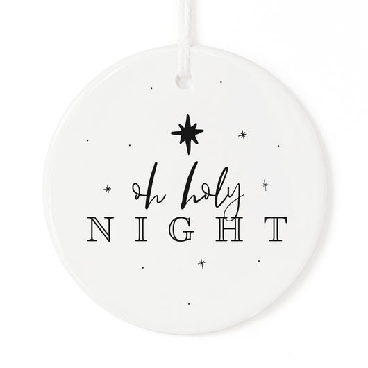 Oh Holy Night Christmas Ornament - The Cotton and Canvas Co.